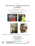 File thumbnail: Fire___EMS_-_Library_Recent_Case_Summaries.docx