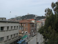 Image thumbnail: From Venetian tower towards Zog’s villa.