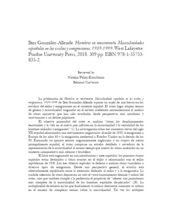 File thumbnail: Iker González-Allende, Hombres en movimiento: Masculinidades españolas en los exilios y emigraciones, 1939-1999