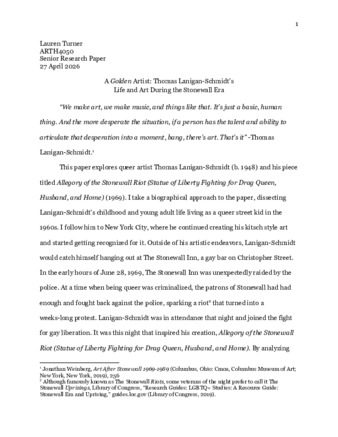 File thumbnail: TurnerLauren_AllegoryofTheStonewallRiot_Final.pdf